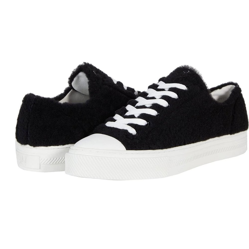 Stuart Weitzman Ollie Chill Shearling Sneakers Sz 11.5